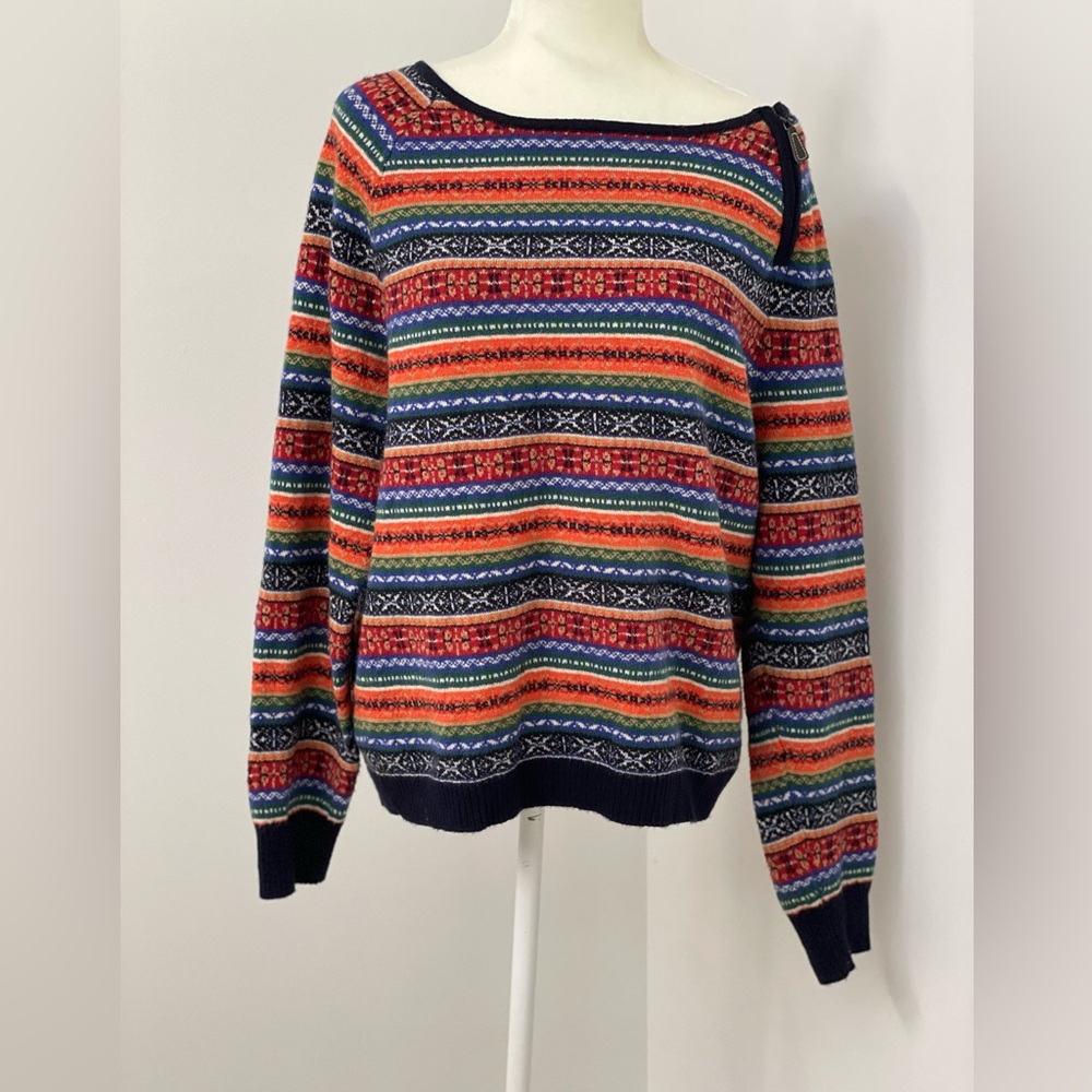 Tommy Hilfiger Multicolor Striped Sweater